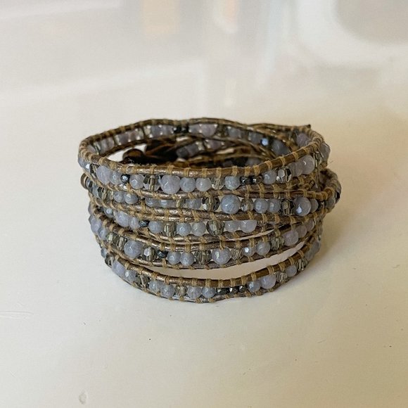 Chan Luu Jewelry - Chan Luu Botswana Agate Mix Wrap Bracelet